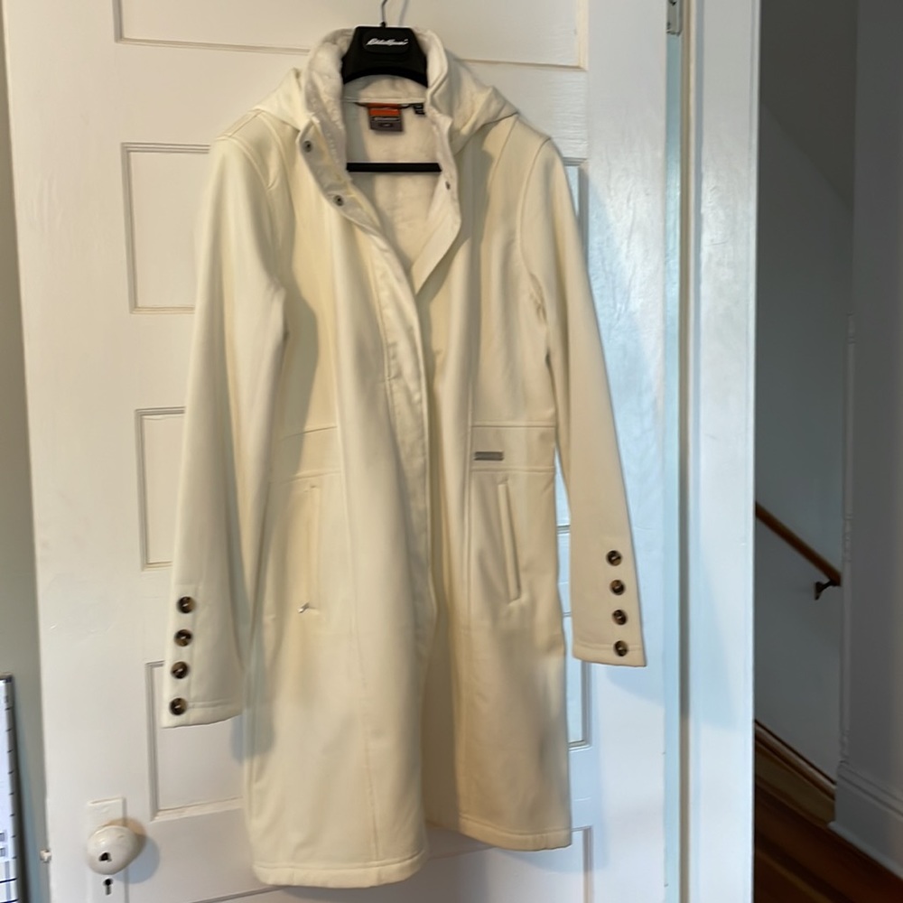 Merrell women’s size large cozy long jacket/coat